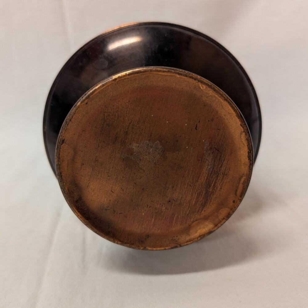 Vintage Hand Engraved Persian Vase Copper - Picture 4 of 4